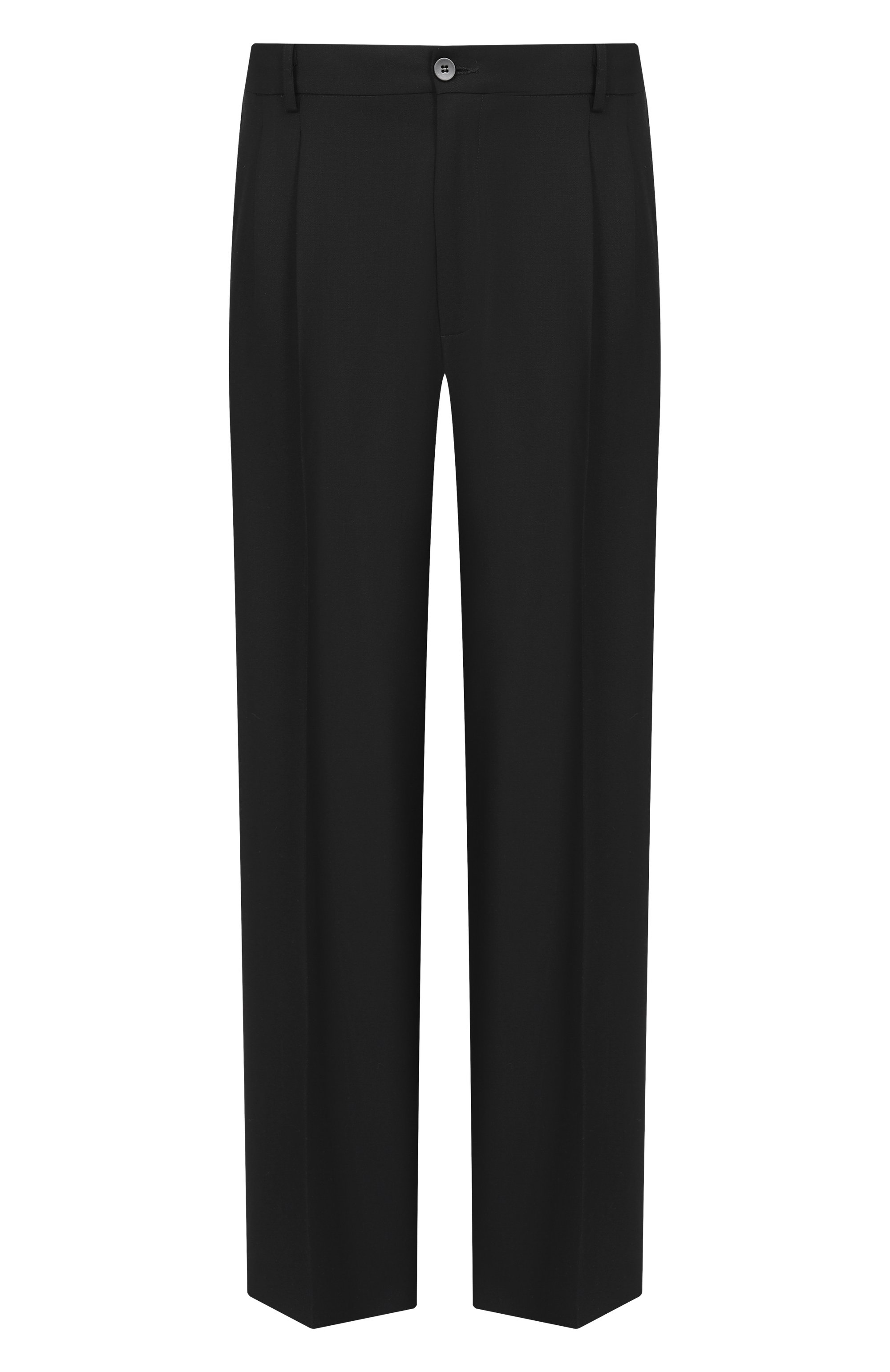 Шерстяные брюки MAGLIANO черного цвета по цене 99500 руб., арт. MGSS26PA02073, фото 1 Шерстяные брюки MAGLIANO, арт. MGSS26PA02073, фото 1