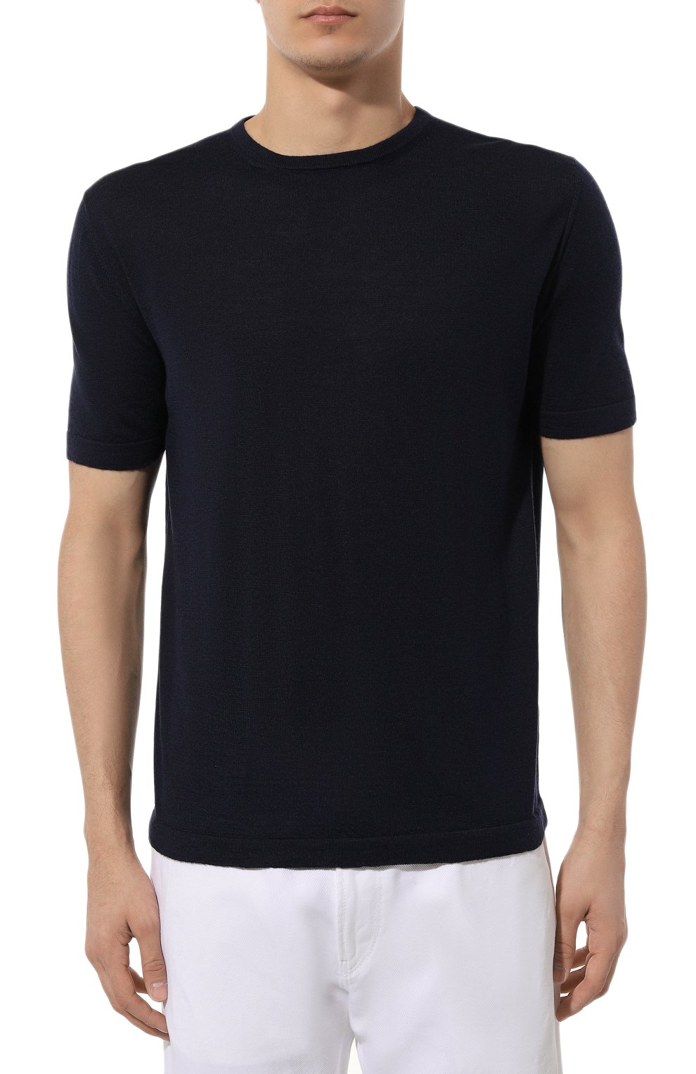 Шерстяная футболка KITON, арт. UMM049303, фото 3