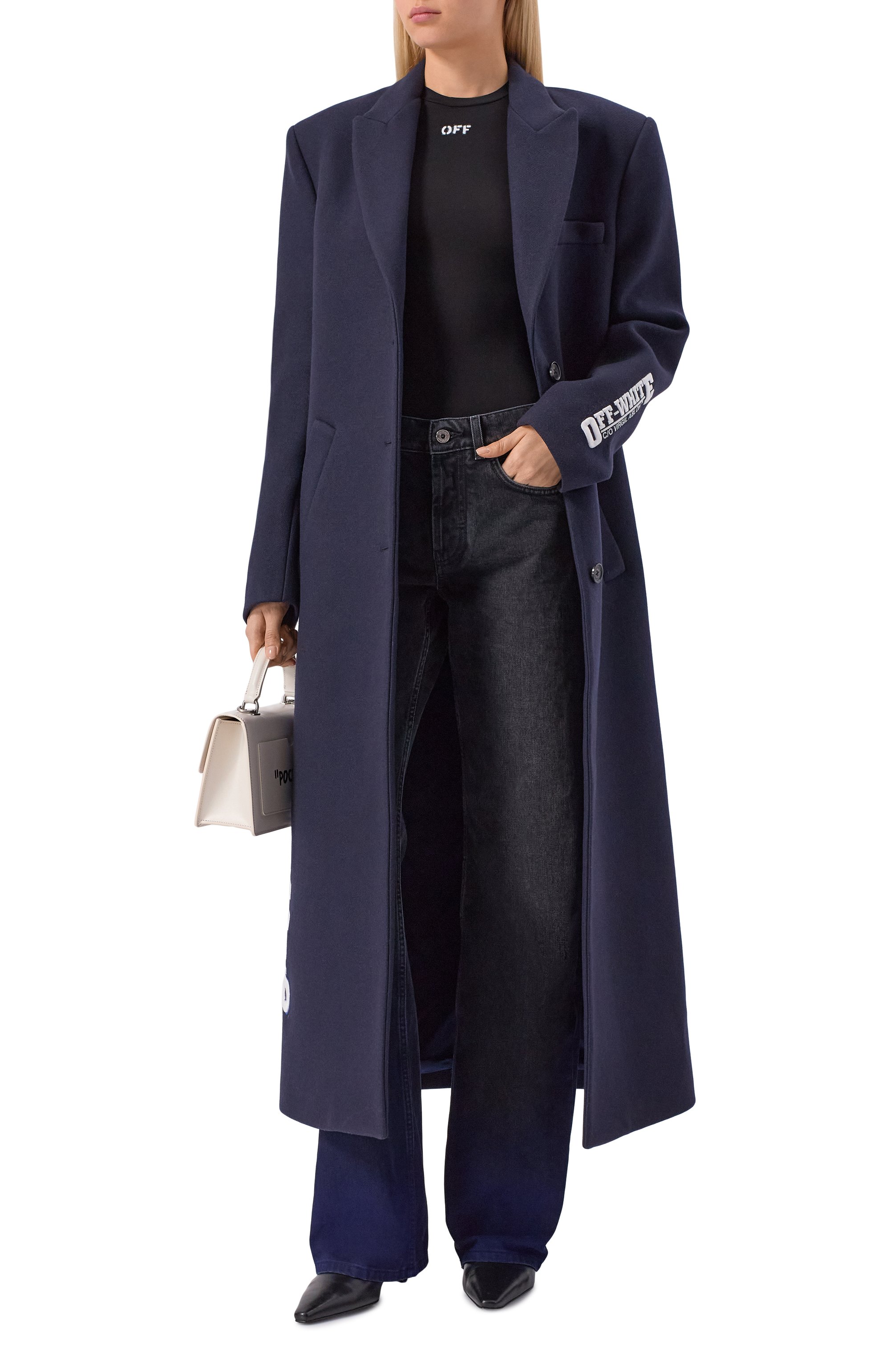 Лонгслив из вискозы OFF-WHITE, арт. 0WAD136C99JER004, фото 2