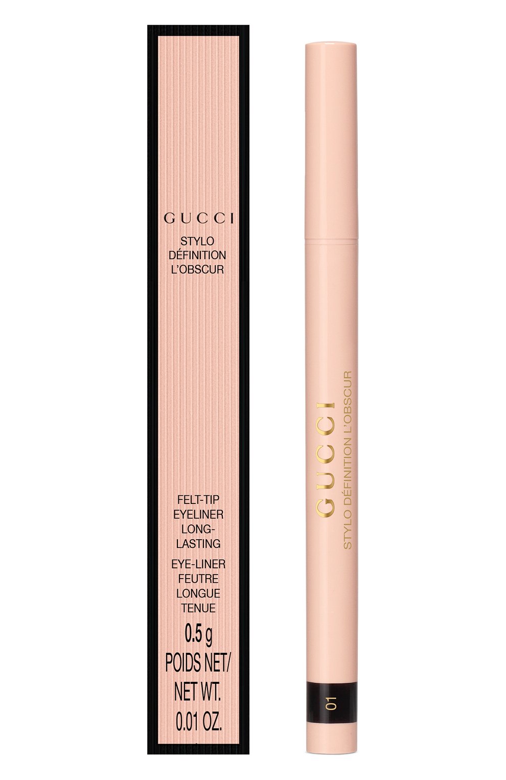 Подводка для глаз felt-tip eyeliner, оттенок 01 (0.5g) GUCCI, арт. 3614228835121, фото 3