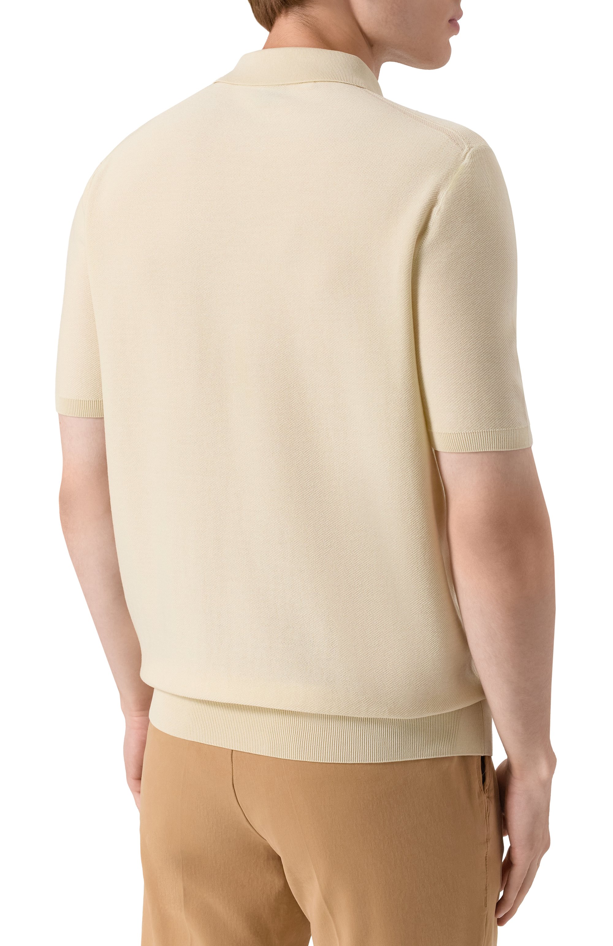 Хлопковое поло BOSS, арт. 50543149, фото 4