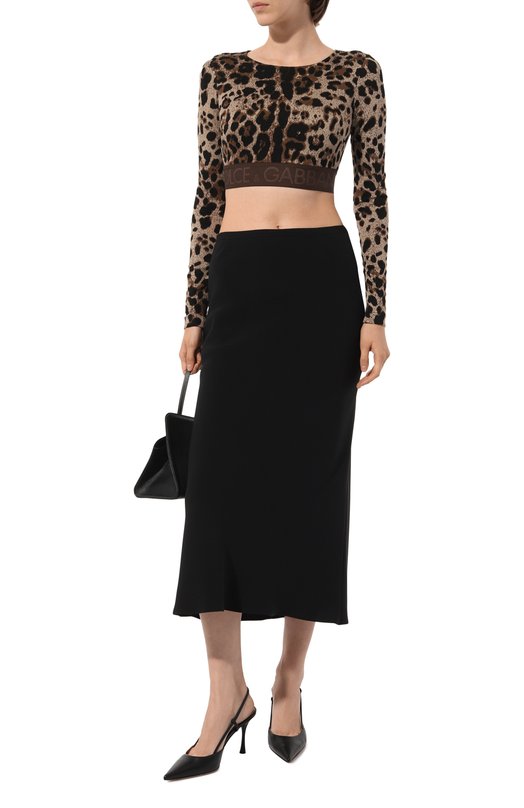 Топ Dolce & Gabbana F778LT/FJGAS Леопардовый  F778LT/FJGAS Фото 2