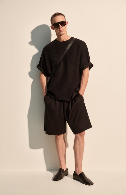 Хлопковая футболка Jil Sander J22GC0199/J20258 Чёрный  J22GC0199/J20258 Фото 7