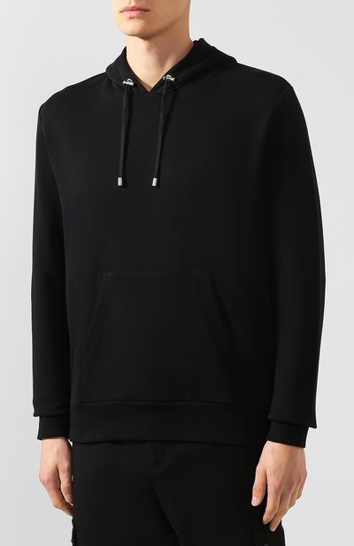 Хлопковое худи BALMAIN, арт. SH03642/I214, фото 3