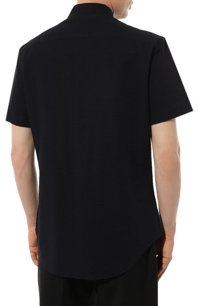 Хлопковая рубашка GIORGIO ARMANI, арт. 4SGCC0AI/TZ272, фото 4