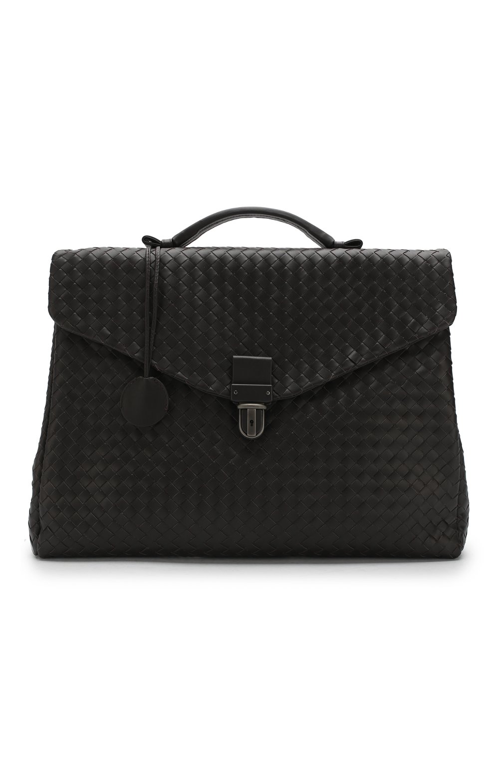 Кожаный портфель с плетением intrecciato BOTTEGA VENETA, арт. 122139/V4651, фото 5