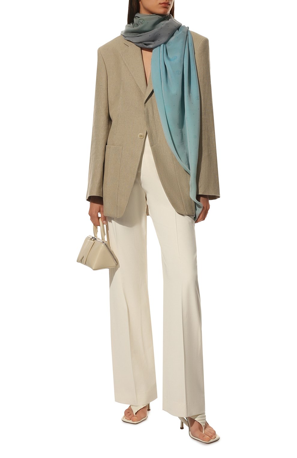 Шелковый шарф GIORGIO ARMANI, арт. 795215/2F138, фото 2