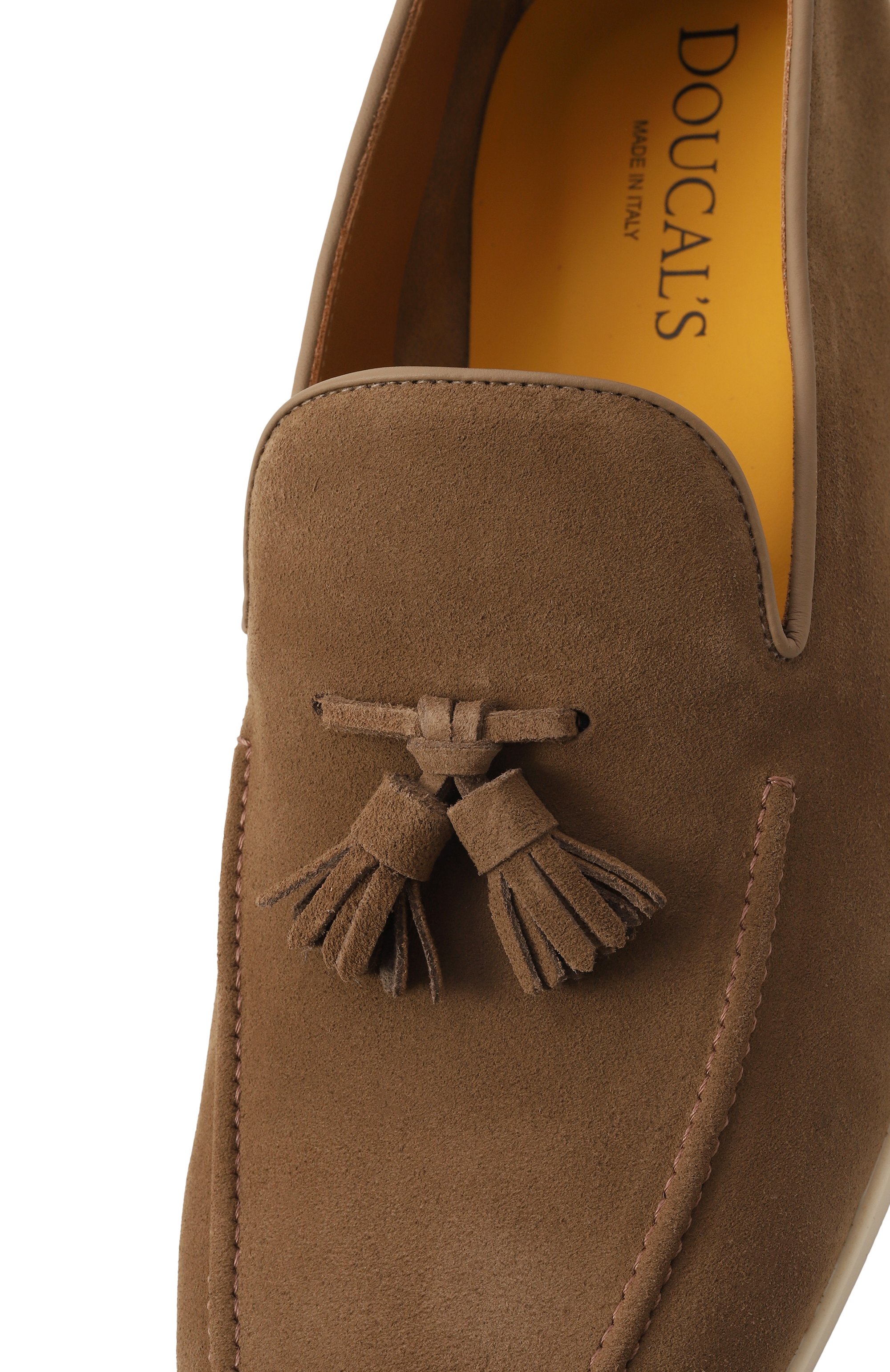 Замшевые лоферы DOUCAL'S, арт. DU3415NWMAUY009G, фото 7