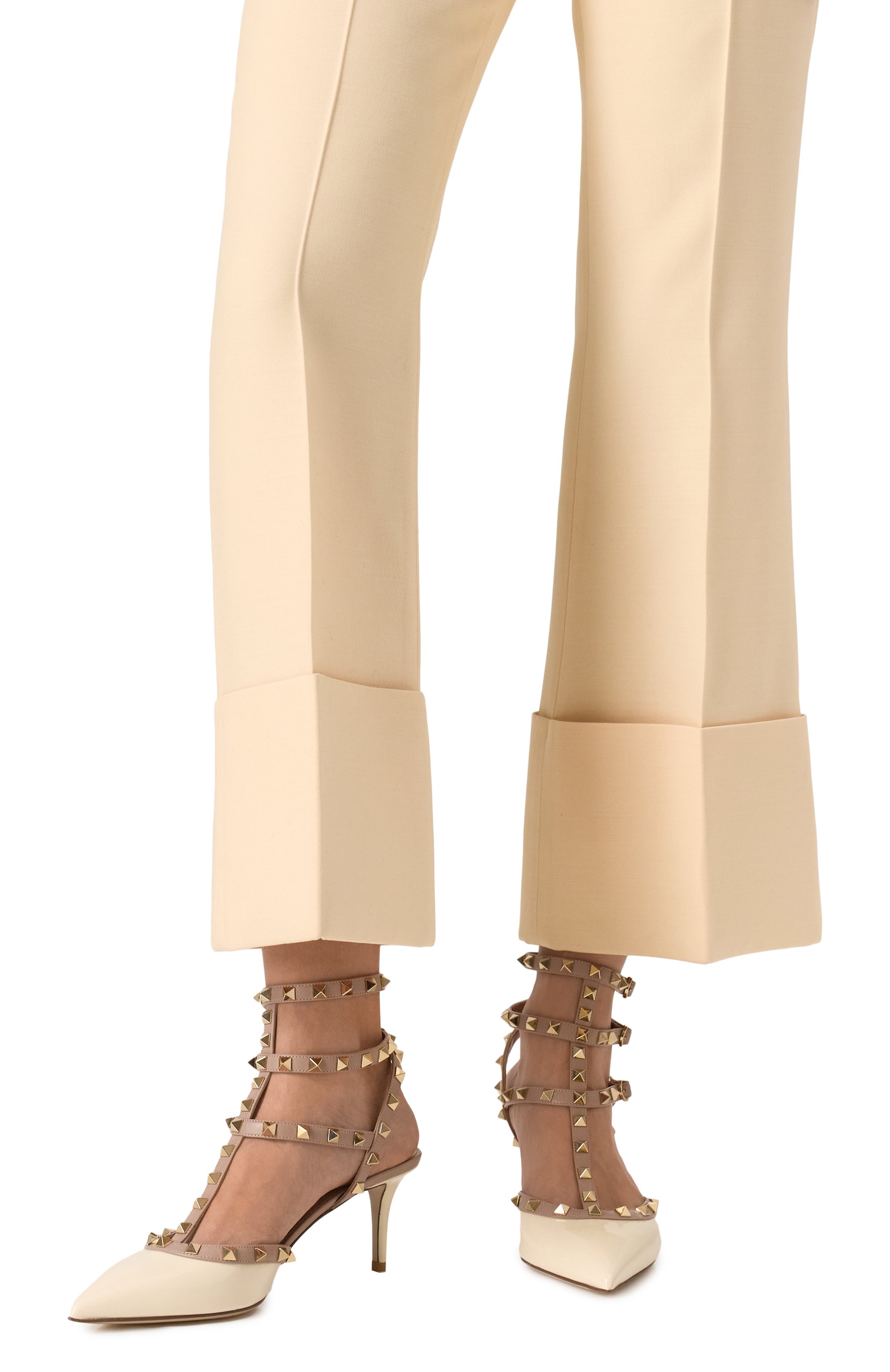 Кожаные туфли rockstud 65 VALENTINO, арт. 6W2S0375/VNW, фото 3