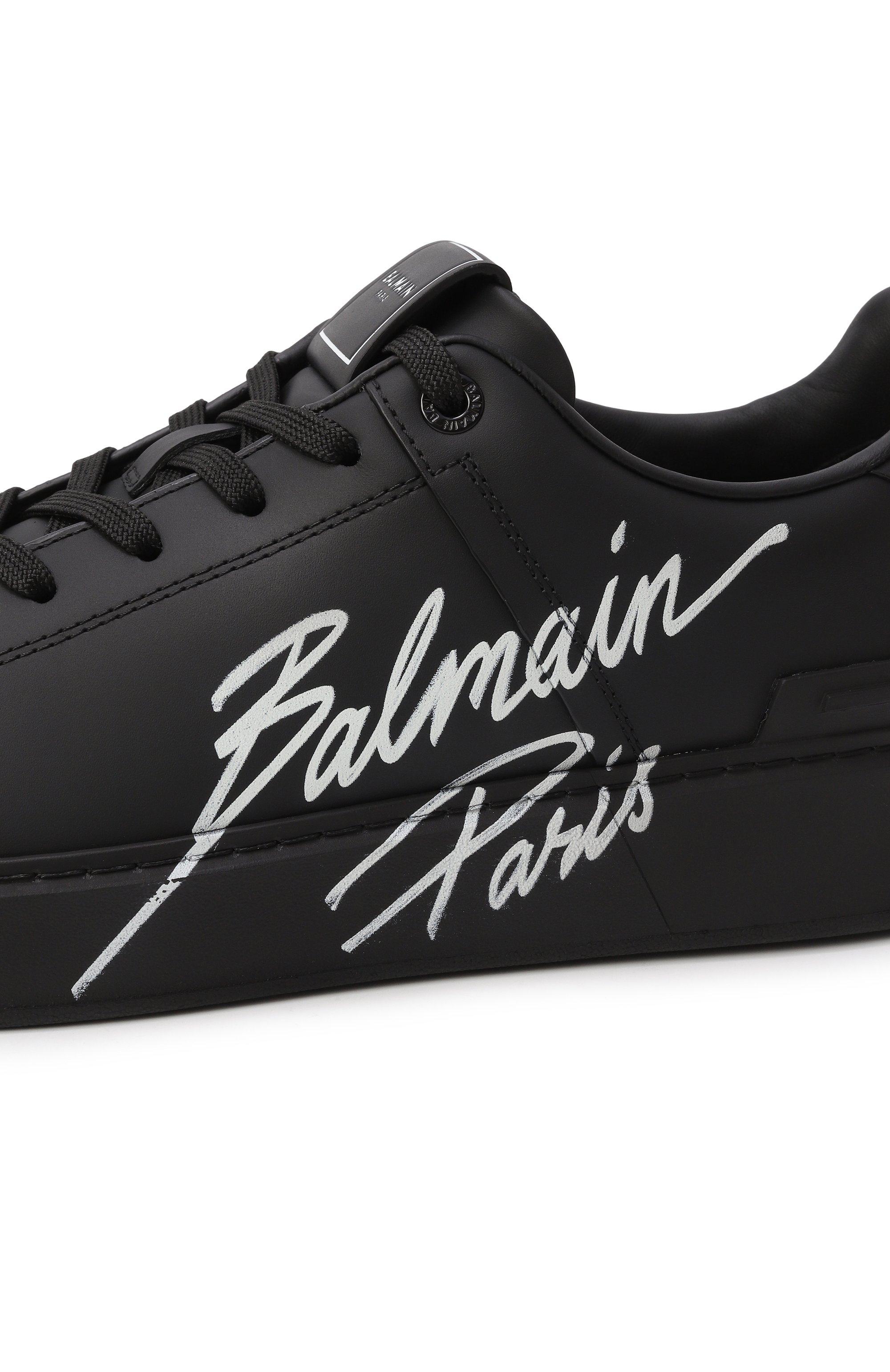 Кожаные кеды b-court BALMAIN, арт. EM0VI288/LIPB, фото 7