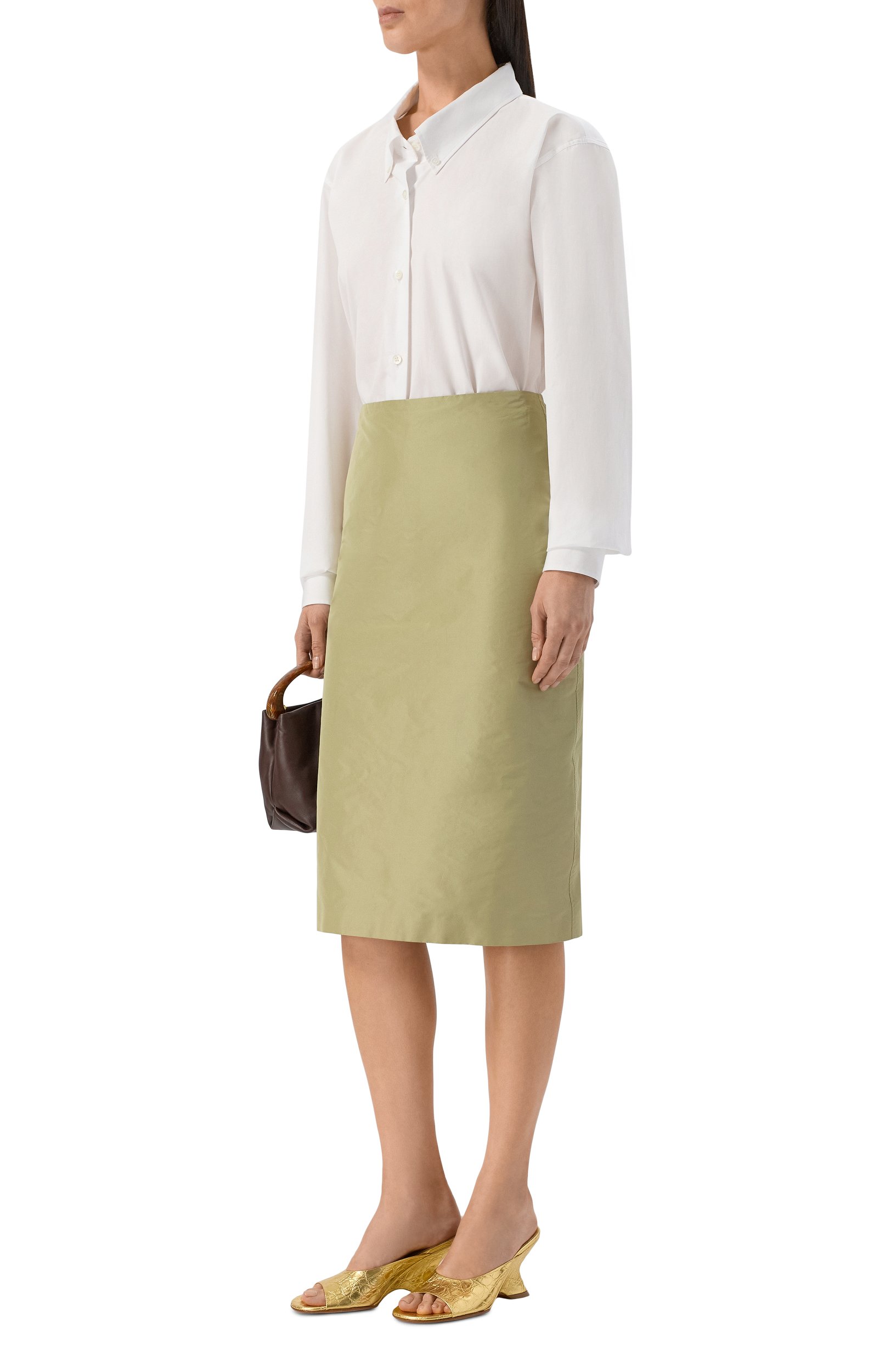 Хлопковая рубашка DRIES VAN NOTEN белого цвета по цене 56350 руб., арт. 130703/4314, фото 2 Хлопковая рубашка DRIES VAN NOTEN, арт. 130703/4314, фото 2