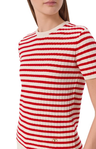 Хлопковый пуловер VALENTINO, арт. 8B3KC71W/A36, фото 5