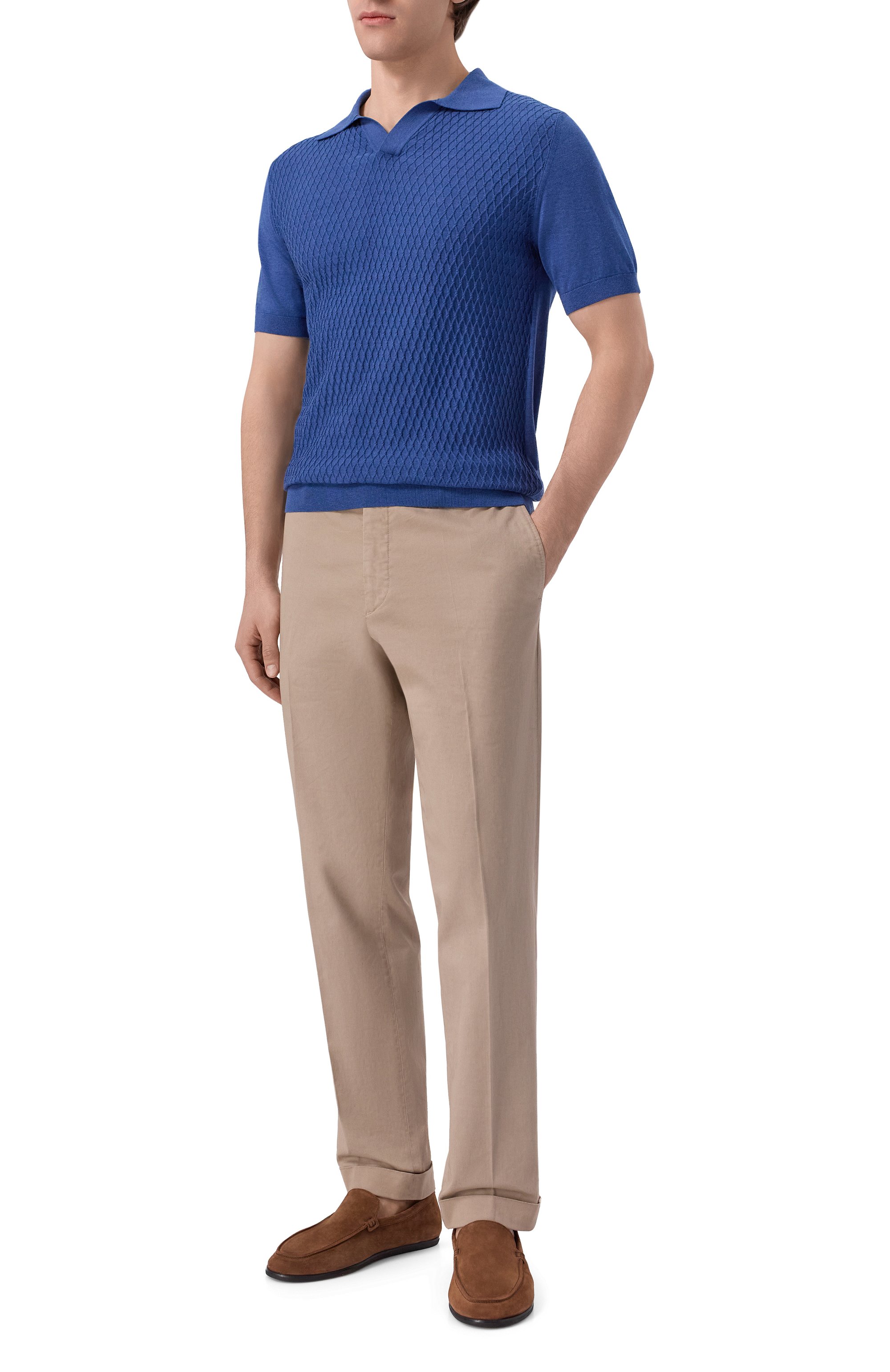 Замшевые лоферы BUTTERO, арт. B11900G0RH-UG, фото 2