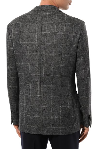 Шерстяной пиджак CORNELIANI, арт. 926002-3816317, фото 4