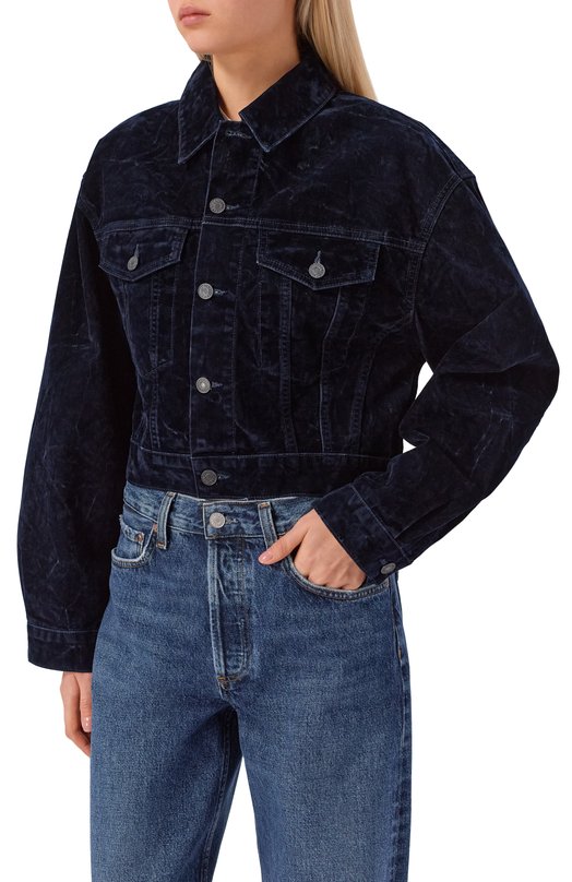 Вельветовая куртка Radley Agolde A5115-1884 Синий  A5115-1884 Фото 3