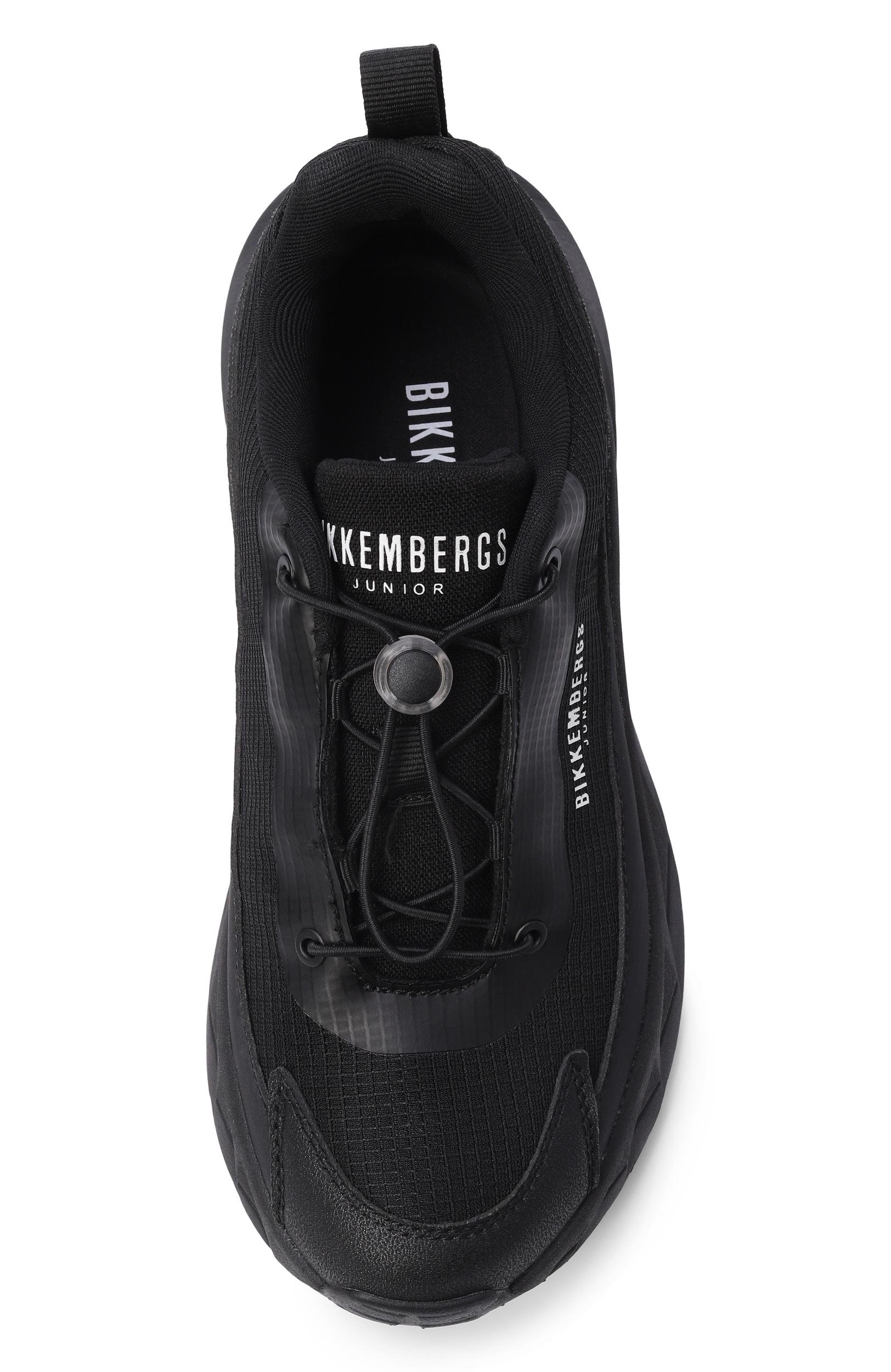 Комбинированные кроссовки neo DIRK BIKKEMBERGS черного цвета по цене 12100 руб., арт. K3B9-21690-1845_001, фото 4 Комбинированные кроссовки neo DIRK BIKKEMBERGS, арт. K3B9-21690-1845_001, фото 4