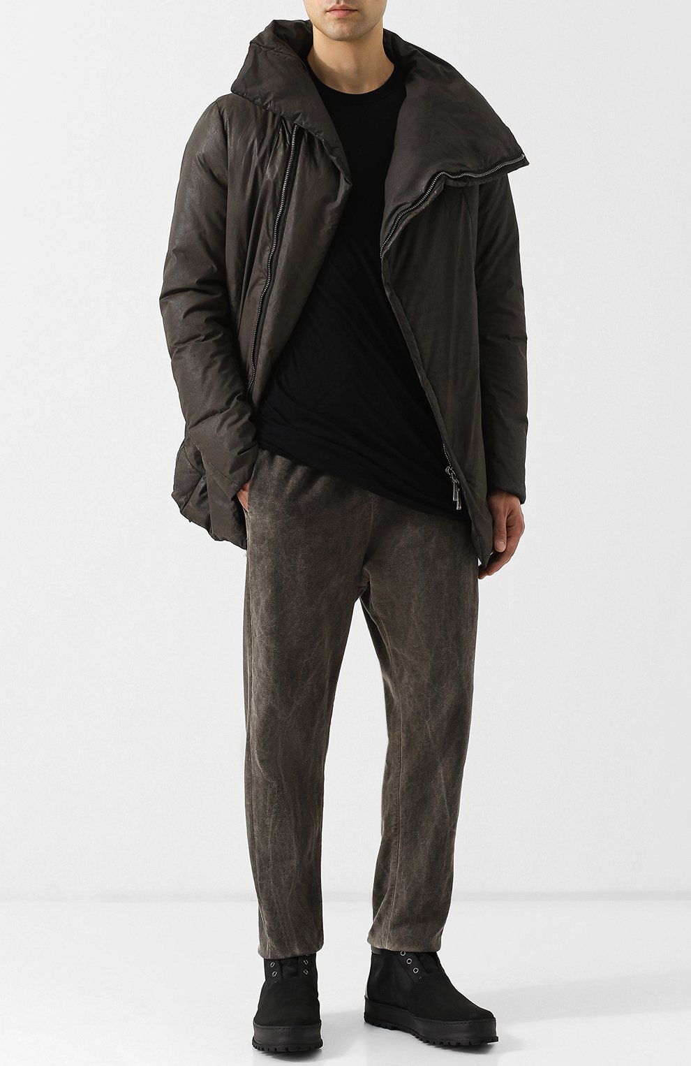 Высокие ботинки из нубука PREMIATA, арт. 31163/ANDER, фото 2