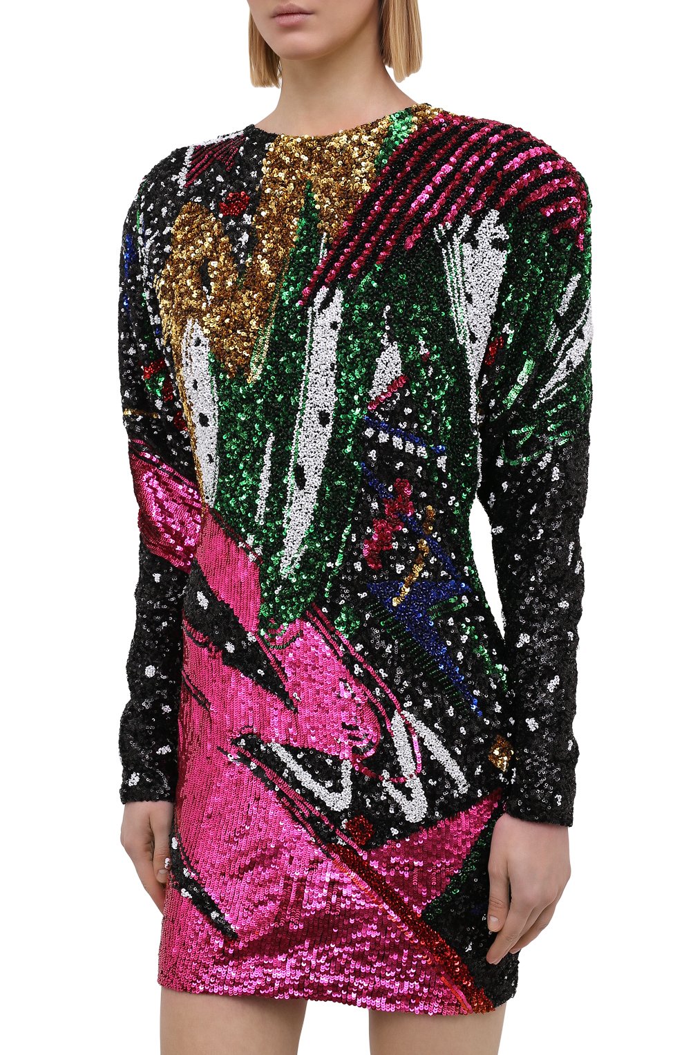 Платье с пайетками BALMAIN, арт. VF16267/P064, фото 3