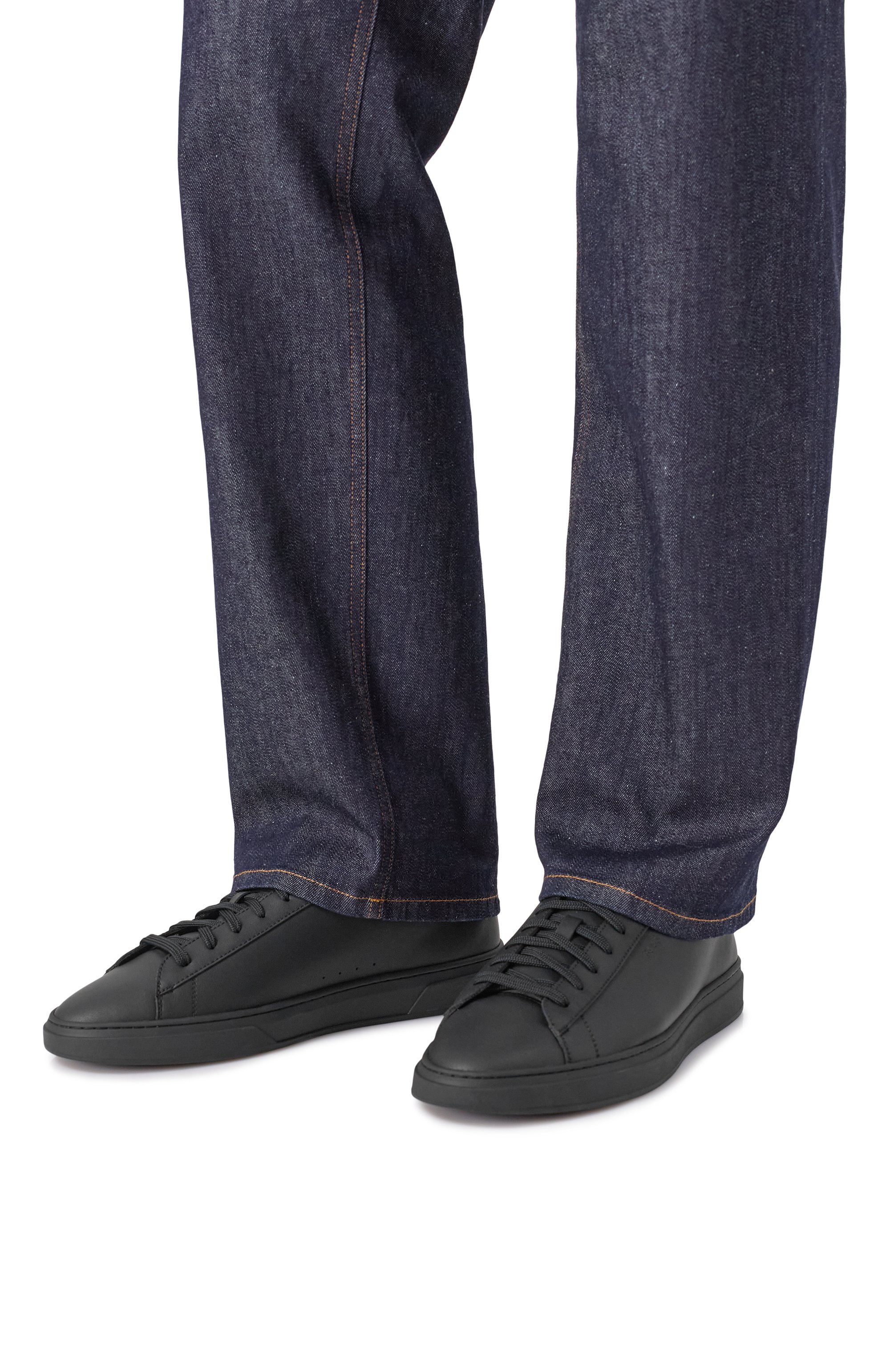 Кожаные кеды kieran BOSS, арт. 50552853, фото 3