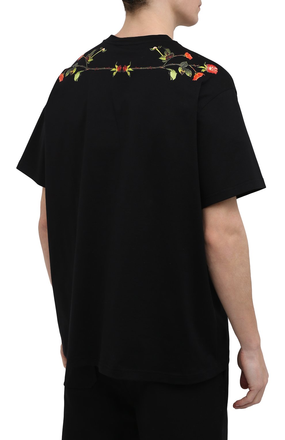 Хлопковая футболка BURBERRY, арт. 8037460, фото 4