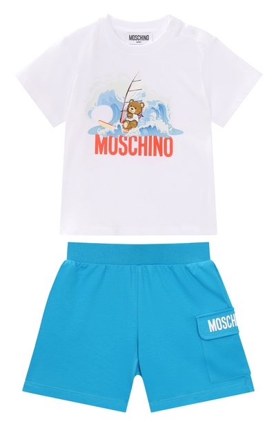 Комплект из футболки и шорт MOSCHINO, арт. MUG01M/LAA42