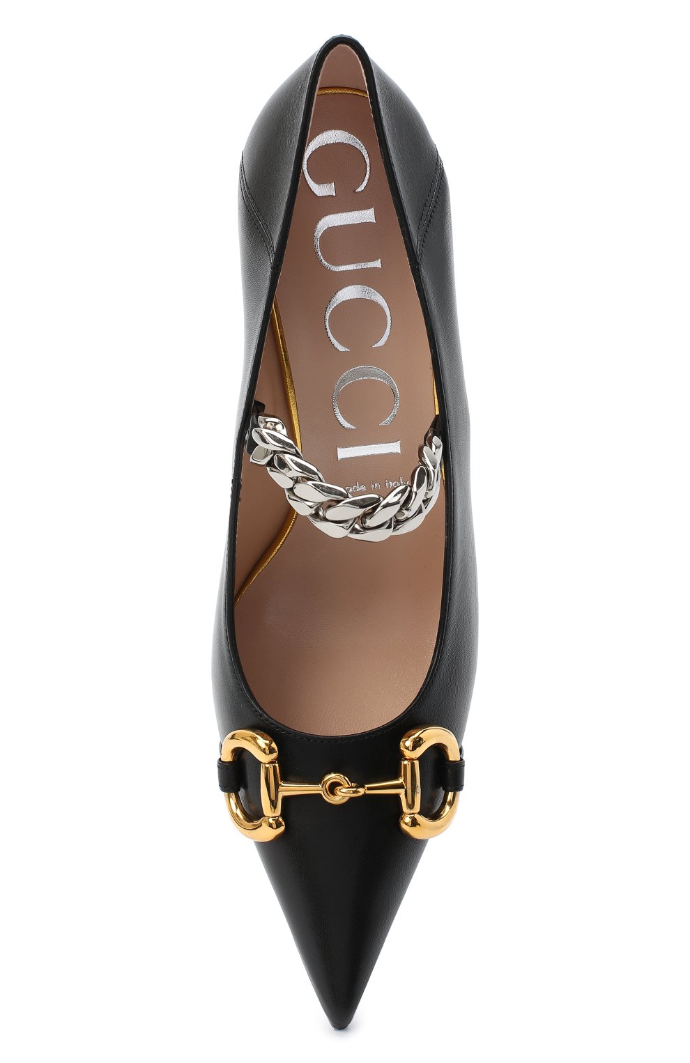 Кожаные туфли deva GUCCI, арт. 626723/C9D00, фото 5