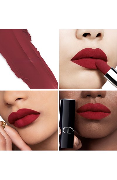 Помада для губ с вельветовым финишем rouge dior, оттенок 964 амбициозный (3,5g) DIOR, арт. C035600964, фото 3