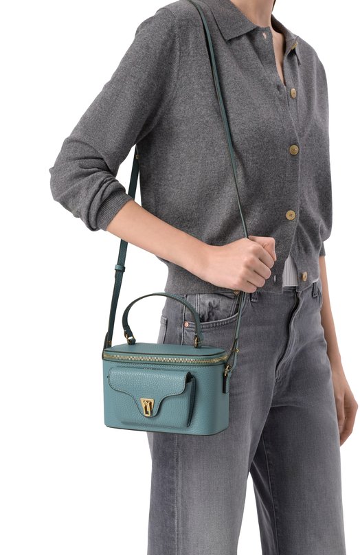 Сумка Beat Generation Coccinelle E5 TFK 55 01 01 Голубой  E5 TFK 55 01 01 Фото 2