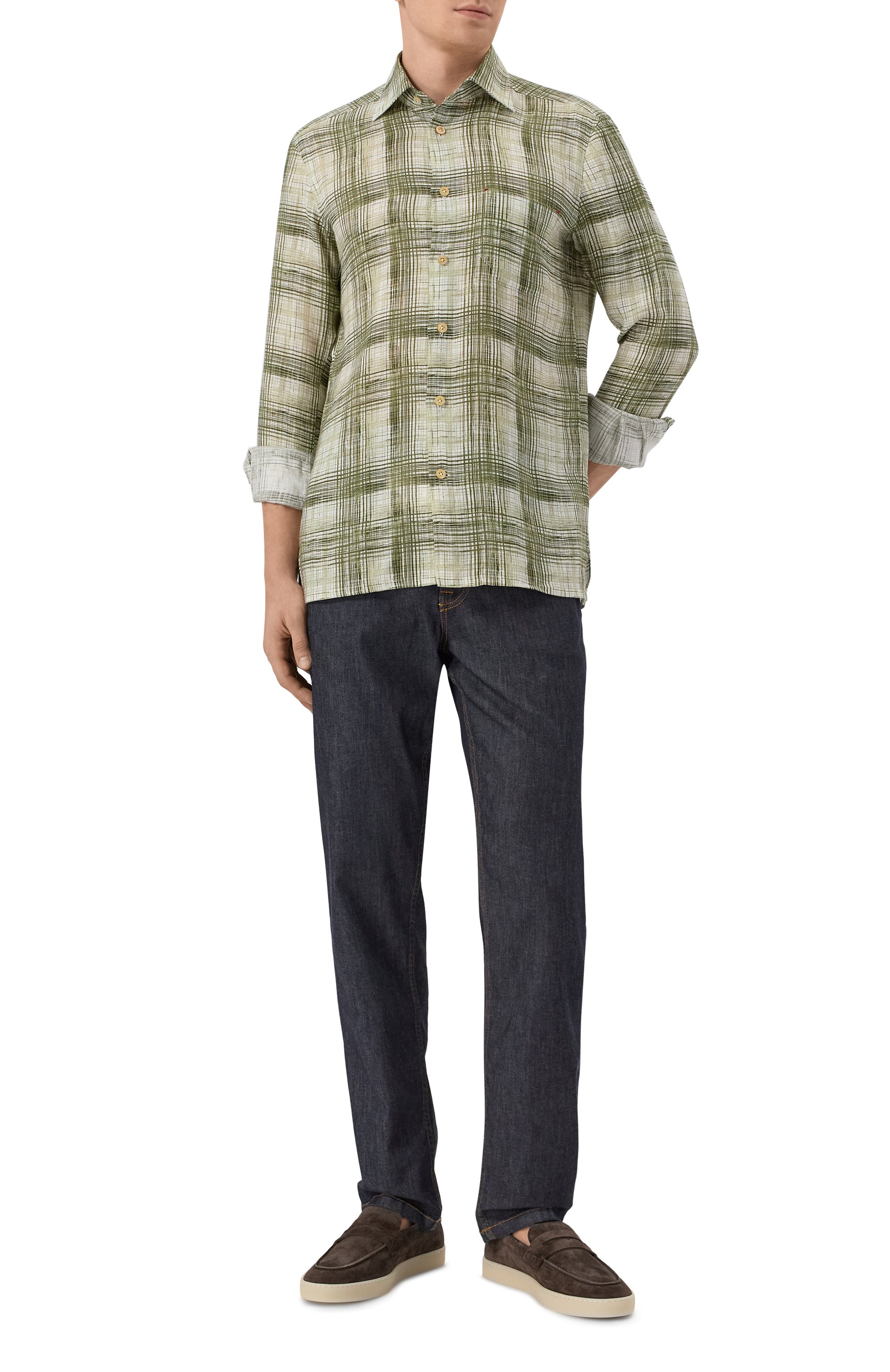 Замшевые пенни-лоферы CANALI, арт. 461212/RB01107, фото 2