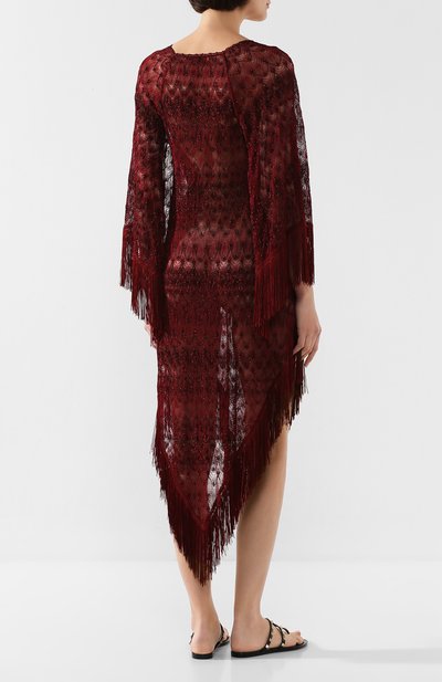 Туника MISSONI бордового цвета по цене 107500 руб., арт. MMQ00130/BR0081, фото 4 Туника MISSONI, арт. MMQ00130/BR0081, фото 4