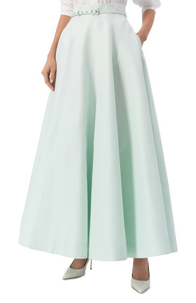 Юбка из хлопка и шелка YVON, арт. 0 250417, фото 3