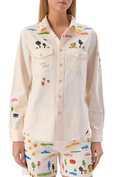 Джинсовая рубашка MOTHER, арт. 21126-1494, фото 3