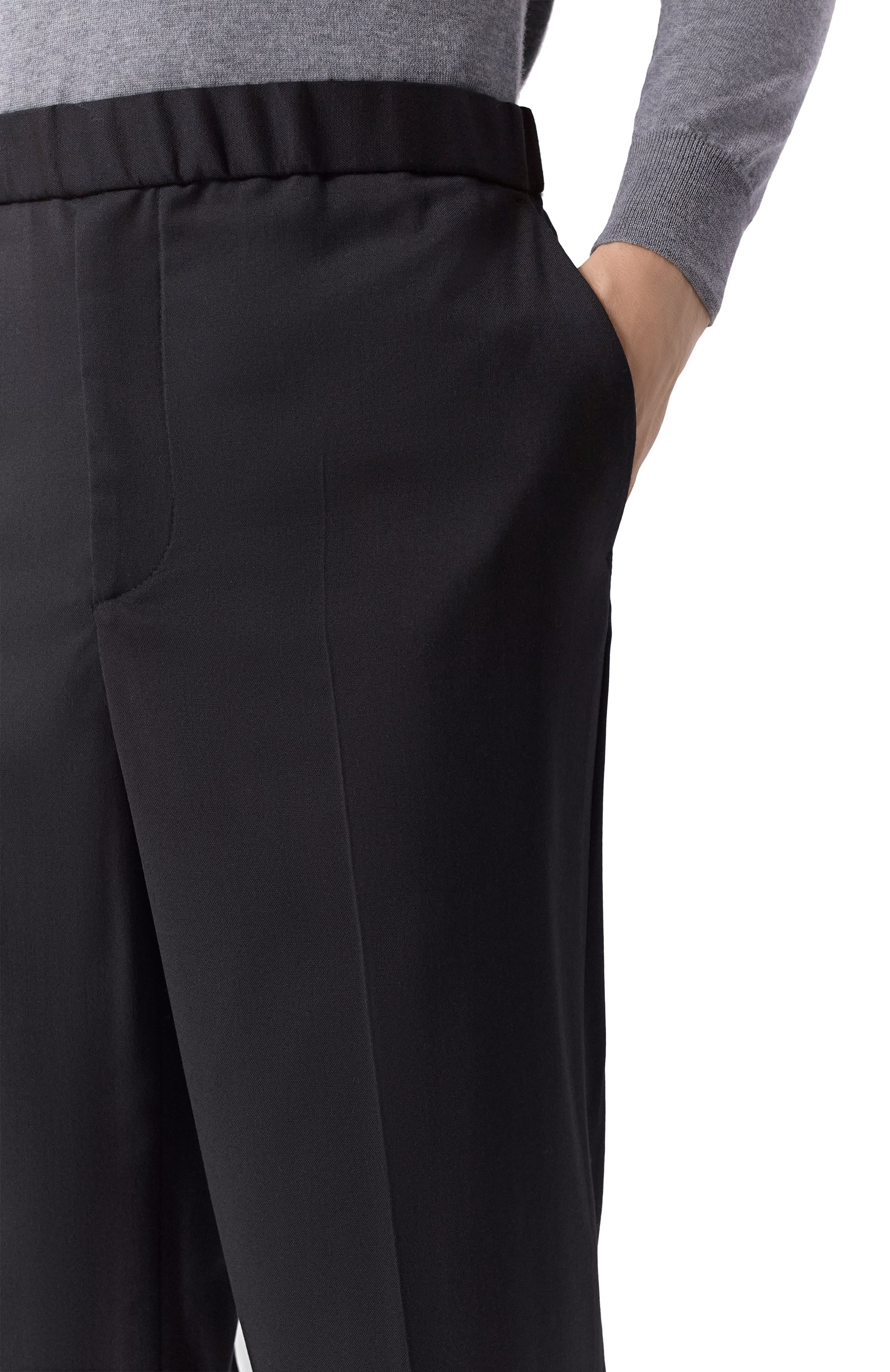 Брюки из шерсти и вискозы HEVO, арт. T0RRESGARRATA 160/I743, фото 5