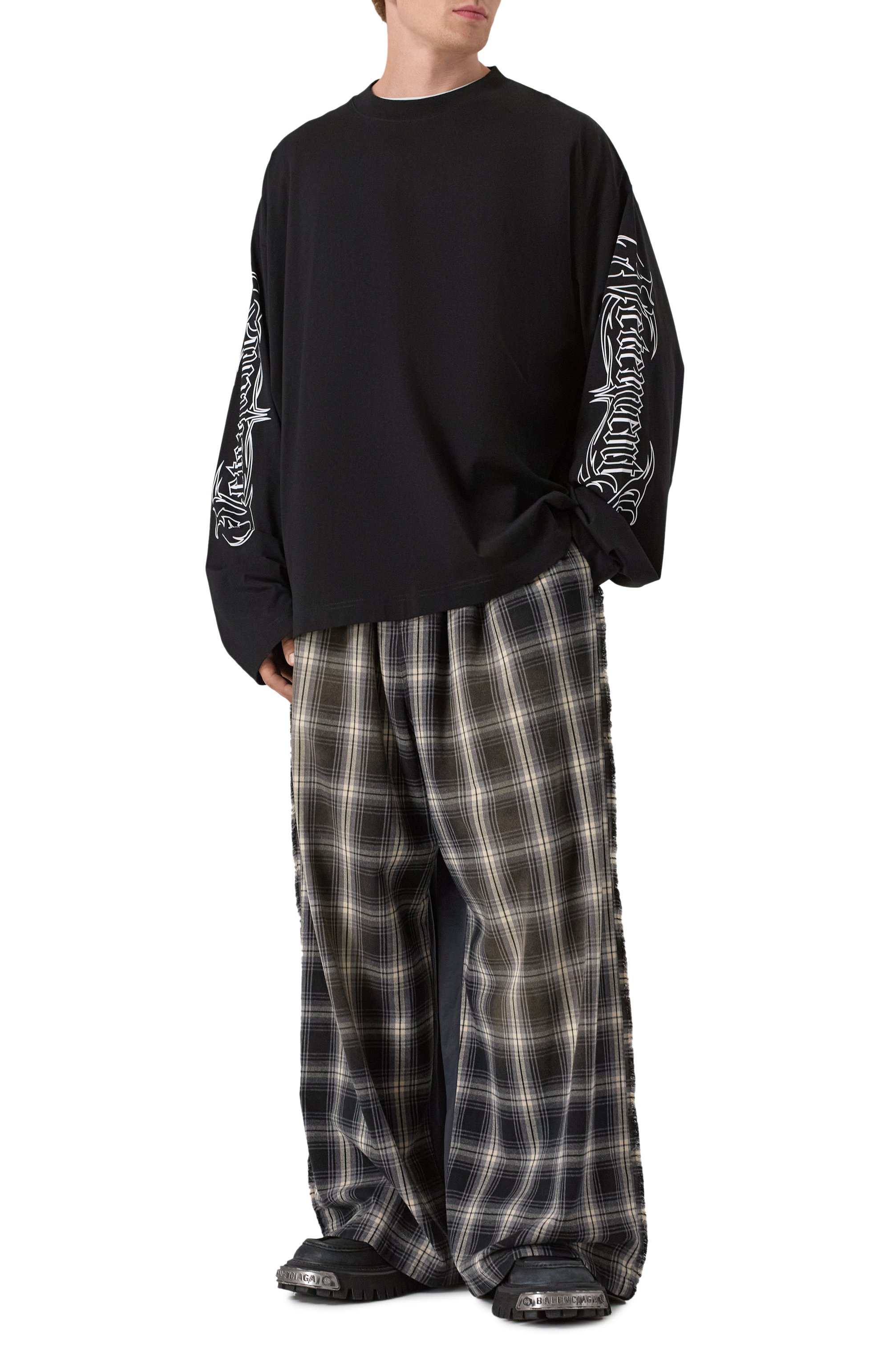 Хлопковые брюки BALENCIAGA, арт. 831379/TRM19, фото 2