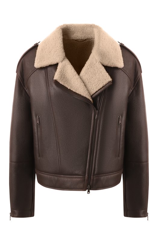 Дубленка Brunello Cucinelli MPMCI7931 Коричневый MPMCI7931