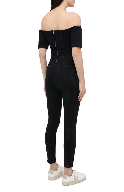 Джинсовый комбинезон 3X1, арт. WR0060986/DARK BLACK, фото 4