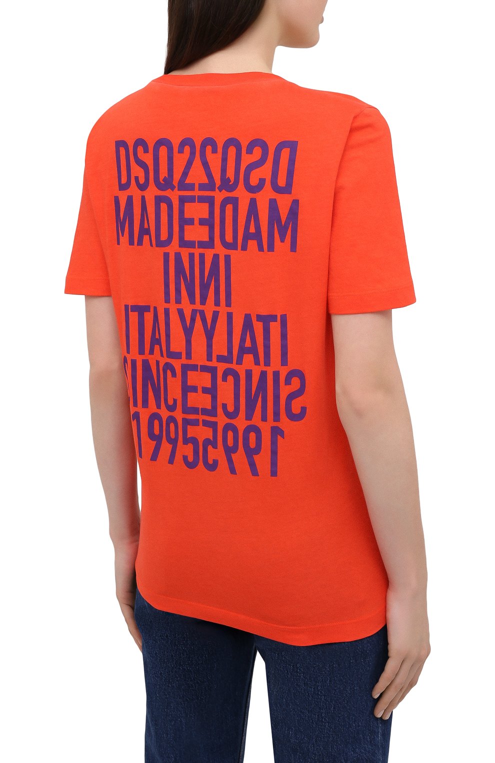 Хлопковая футболка DSQUARED2, арт. S75GD0165/S21600, фото 4