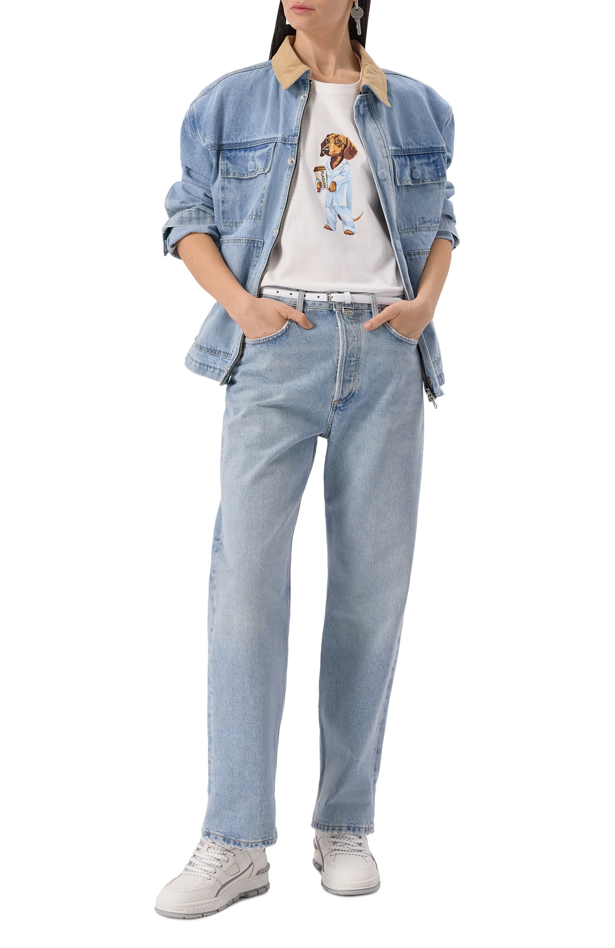 Хлопковая футболка FLASHIN, арт. FS25TBT, фото 2