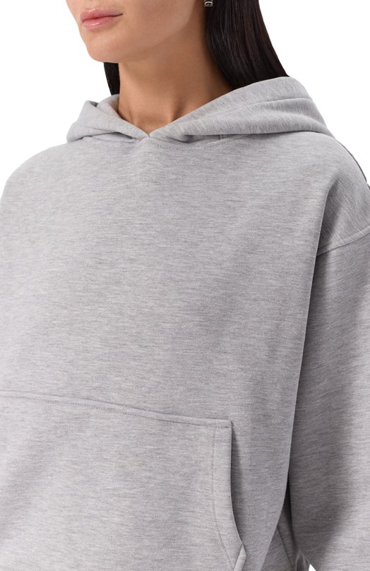 Хлопковое худи Comme des Fuckdown CFABW01373 Серый  CFABW01373 Фото 5