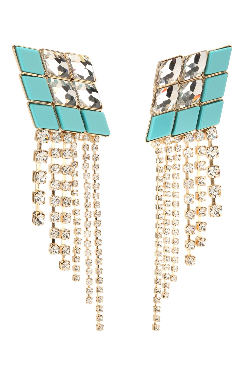 Серьги ANTON HEUNIS бирюзового цвета по цене 25500 руб., арт. HRQ3.26, фото 3 Серьги ANTON HEUNIS, арт. HRQ3.26, фото 3