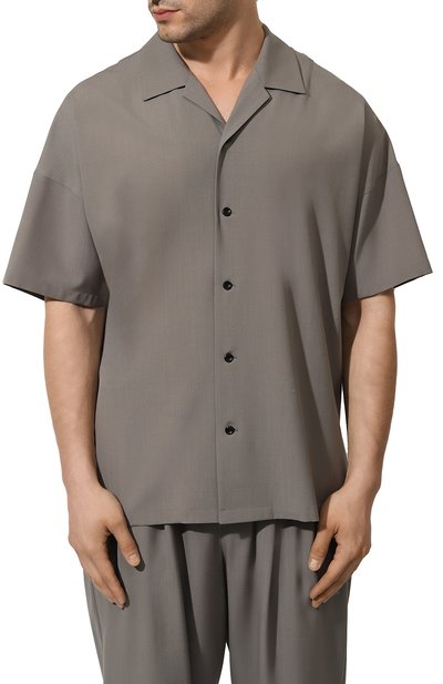 Шерстяная рубашка KAZUYUKI KUMAGAI, арт. AS41-051, фото 3