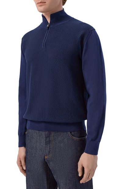 Хлопковый джемпер CANALI, арт. C0015/MK02461, фото 3