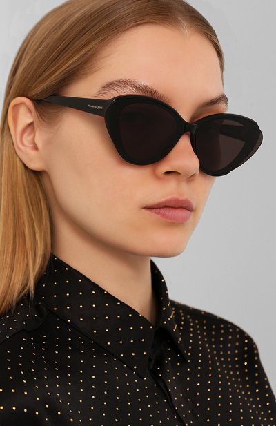 Солнцез ащитные очки ALEXANDER MCQUEEN, арт. AM0249S-001, фото 2