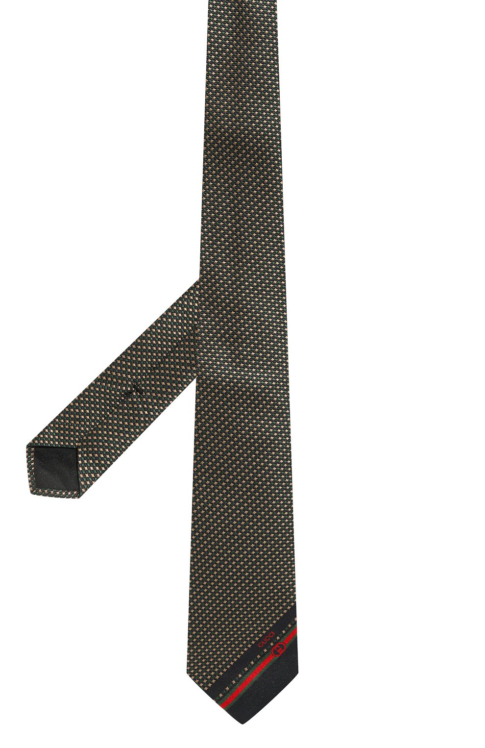 Шелковый галстук GUCCI, арт. 714694/4EAAW, фото 3