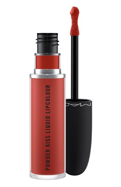 Женская жидкая помада powder kiss, оттенок devoted to chili (5ml) MAC, арт. SJC2-09