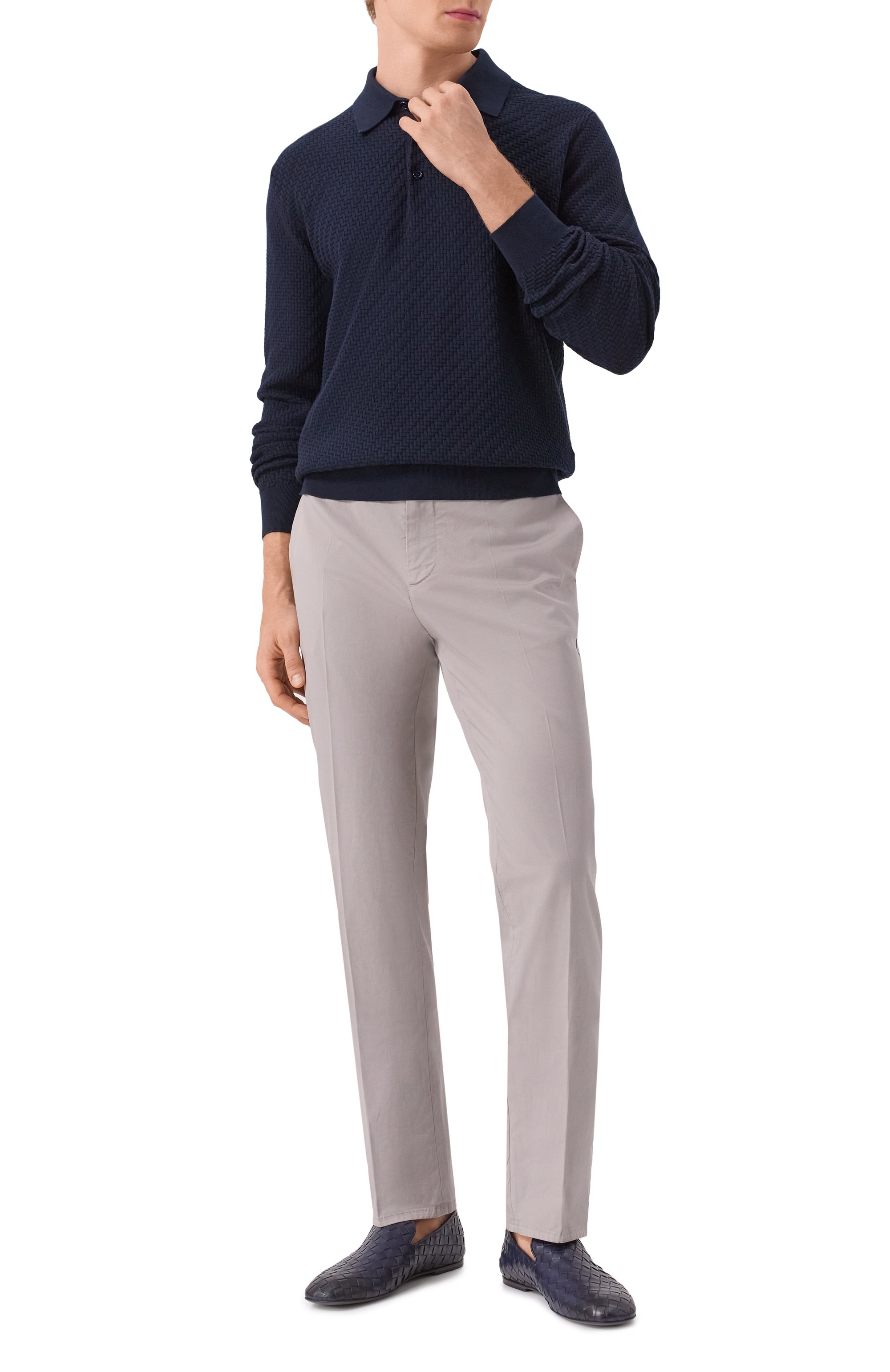 Хлопковые брюки BRUNELLO CUCINELLI, арт. M289LB1770, фото 2