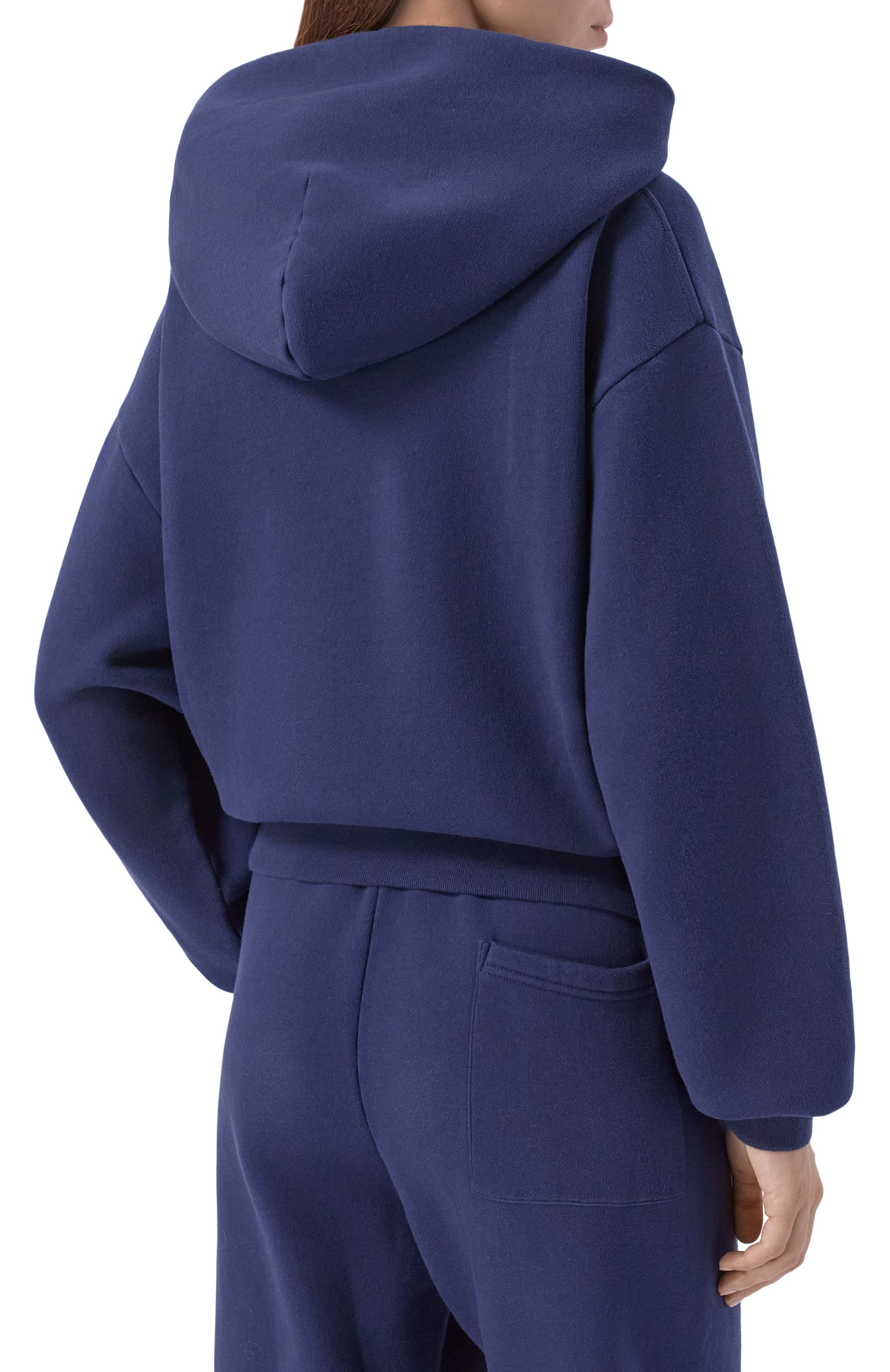 Хлопковое худи SPORTY AND RICH, арт. ST09575325BL106, фото 4