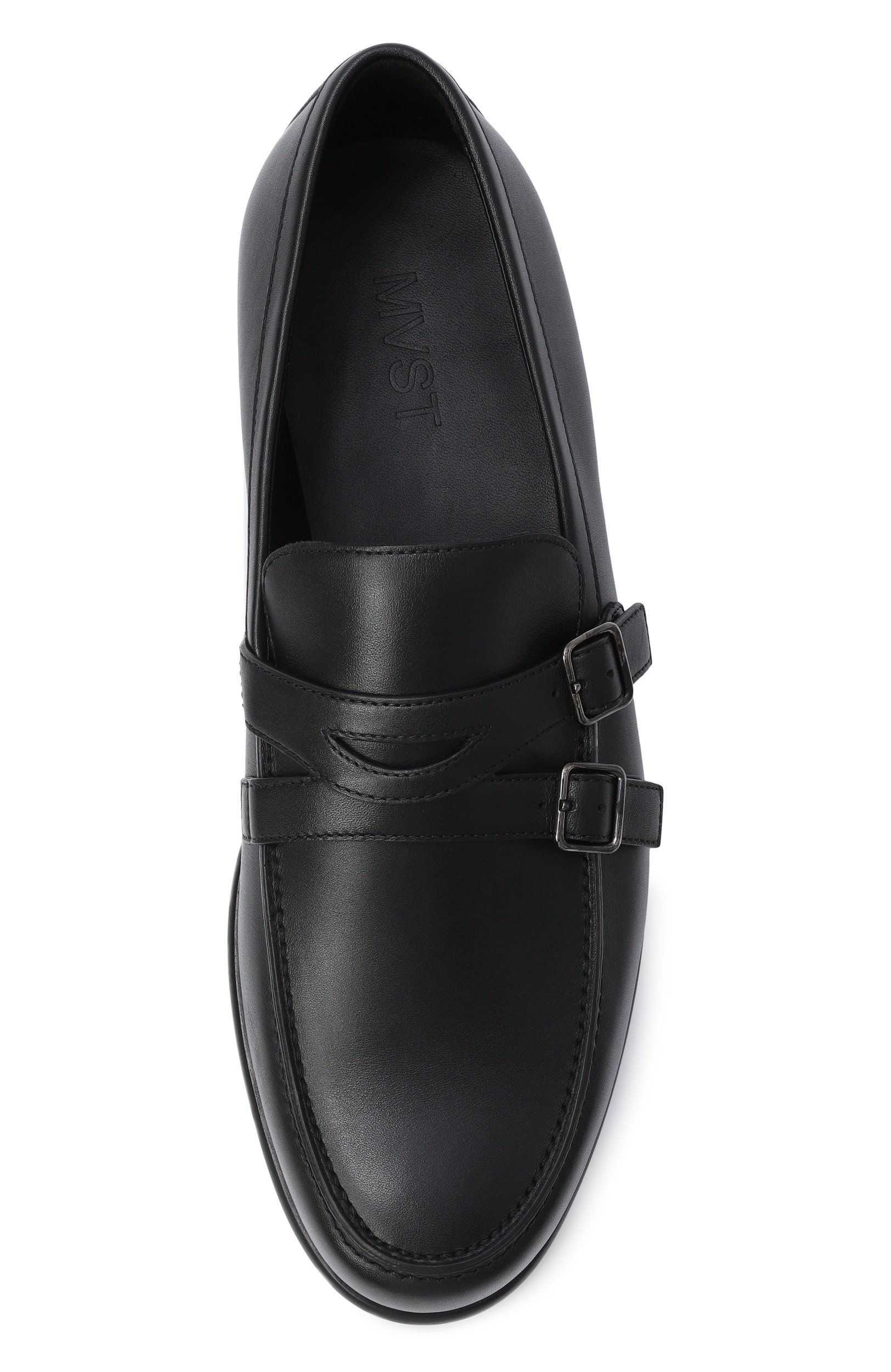Кожаные пенни-лоферы MVST, арт. TS015/CALFSKIN, фото 5