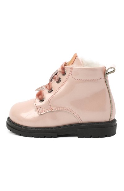 Кожаные ботинки с меховой отделкой WALKEY, арт. Y1A5-41080-1142/19-24, фото 2