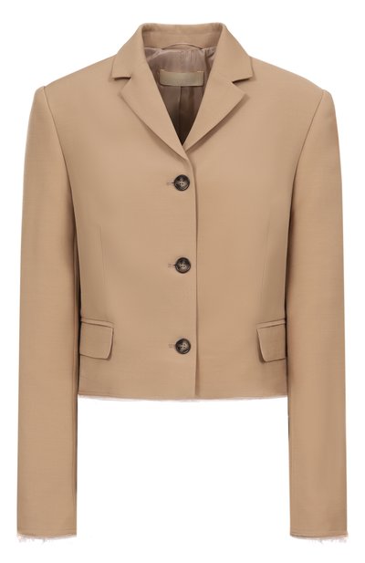 Женский жакет из шерсти и шелка 12 STOREEZ, арт. 132833